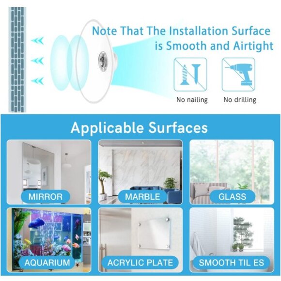 🔥SALE🔥(2) Suction Cup Shelves for Indoor Plants - Picture 8 of 8